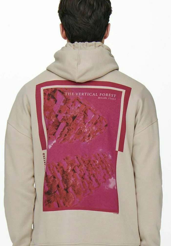 Budget 🧨 Only & Sons Sweat à Capuche - Silver Lining 🎁 3 Budget 🧨 Only & Sons Sweat à Capuche - Silver Lining 🎁 – Image 3