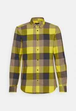 Tout neuf 🤩 Only & Sons ONSGUDMUND UNBRUSHED - Chemise - Limeade 🎁