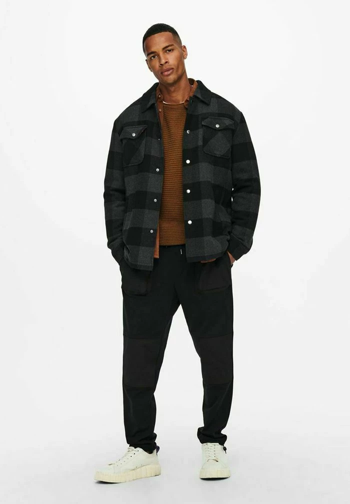 Bon marché 👍 Only & Sons Veste Légère - Black 🔥 2 Bon marché 👍 Only & Sons Veste Légère - Black 🔥 – Image 2