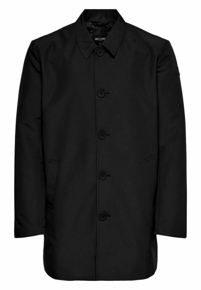 De gros đ„ Only & Sons Trench - Black â 6 De gros đ„ Only & Sons Trench - Black â â Image 6