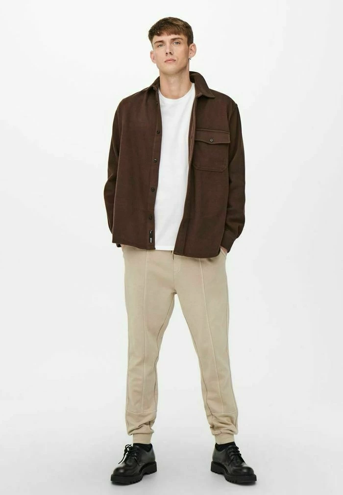 Tout neuf ⌛ Only & Sons Chemise - Chicory Coffee 🛒 2 Tout neuf ⌛ Only & Sons Chemise - Chicory Coffee 🛒 – Image 2