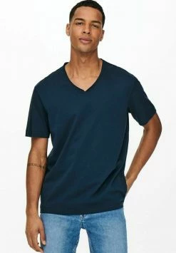 De gros 👍 Only & Sons T-shirt Basique - Moonlit Ocean 😍 -Boutique Only & Sons 3b622d2519af4cf5944b9d340565b015