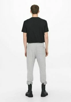 Meilleure vente 😍 Only & Sons Pantalon De Survêtement - Light Grey Melange 🤩 -Boutique Only & Sons 3c144f0ff993461b9bb2936dc9645aa0