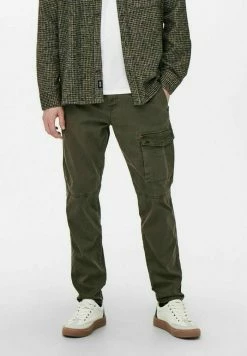 Remise ✔️ Only & Sons Pantalon Cargo - Canteen 💯