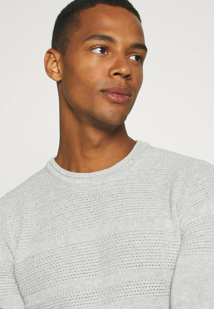 De gros 🛒 Only & Sons ONSBACE CREW - Pullover - Light Grey Melange 😀 6 De gros 🛒 Only & Sons ONSBACE CREW - Pullover - Light Grey Melange 😀 – Image 6