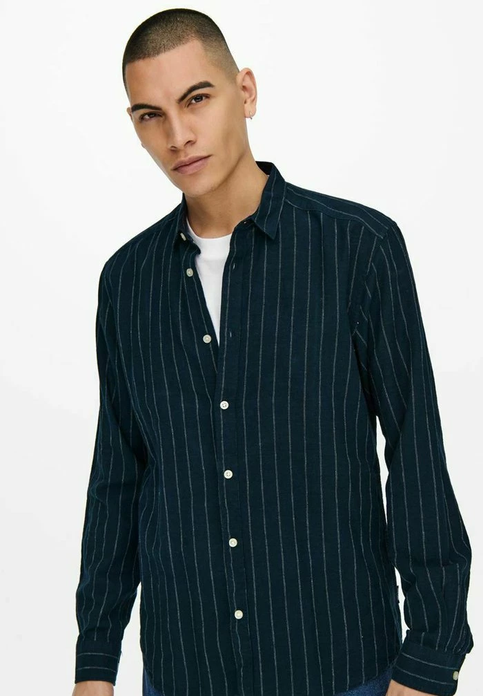 Tout neuf 🔥 Only & Sons Chemise - Dark Navy 🎉 4 Tout neuf 🔥 Only & Sons Chemise - Dark Navy 🎉 – Image 4