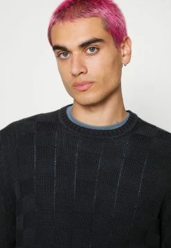 Budget 🎉 Only & Sons ONSHELIX CREW LIFE - Pullover - Dark Navy ⭐ -Boutique Only & Sons 42df9c68fac04aca8f2cba7aa84d4a9e