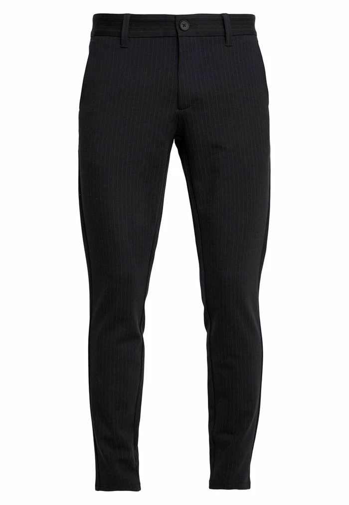 Sortie 🎁 Only & Sons ONSMARK PANT STRIPE - Pantalon Classique - Black 🤩 2 Sortie 🎁 Only & Sons ONSMARK PANT STRIPE - Pantalon Classique - Black 🤩 – Image 2