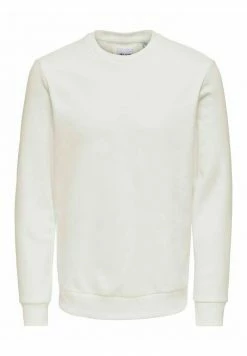 Le moins cher 🧨 Only & Sons ONSCERES - Sweatshirt - Cloud Dancer 🔥