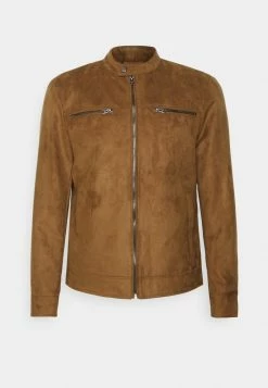 Promo 😍 Only & Sons ONSWILLOW JACKET - Veste En Similicuir - Cognac ✔️