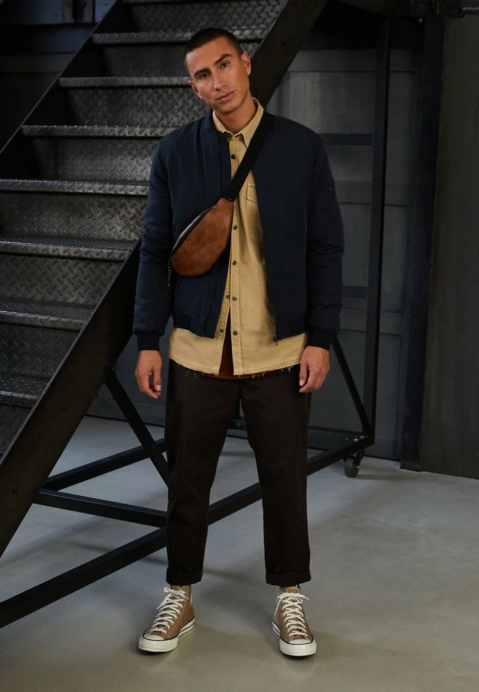 Vente flash 🔔 Only & Sons ONSJACK - Blouson Bomber - Dark Navy 😍 4 Vente flash 🔔 Only & Sons ONSJACK - Blouson Bomber - Dark Navy 😍 – Image 4