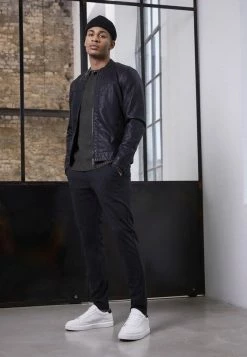 Nouveau 🛒 Only & Sons ONSMIKE RACER JACKET - Veste En Similicuir - Black 💯