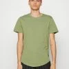 Budget 🌟 Only & Sons ONSMATT LIFE LONGY TEE - T-shirt Basique - Oil Green ⌛