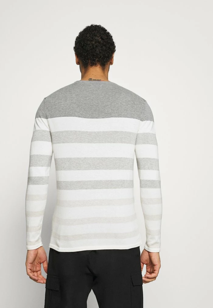 Meilleure vente 🎉 Only & Sons Pullover - Medium Grey Melange 🔥 3 Meilleure vente 🎉 Only & Sons Pullover - Medium Grey Melange 🔥 – Image 3