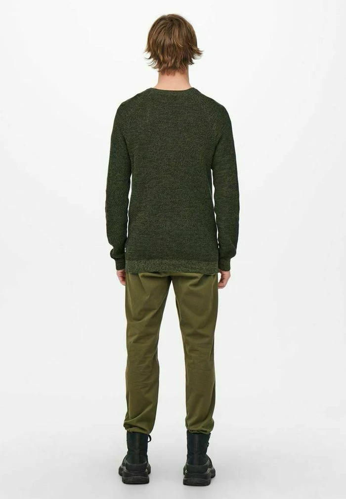Offres 🛒 Only & Sons Pullover - Olive 🎉 3 Offres 🛒 Only & Sons Pullover - Olive 🎉 – Image 3