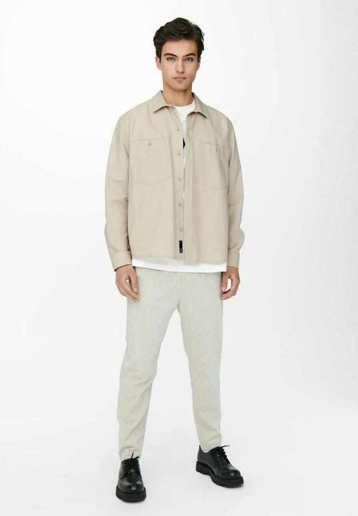 Meilleure affaire đ€© Only & Sons Chemise - Beige â 2 Meilleure affaire đ€© Only & Sons Chemise - Beige â â Image 2
