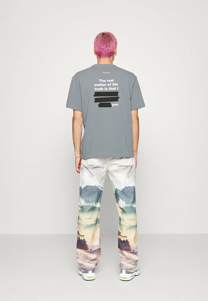 Sortie 😀 Only & Sons ONSOSRIS LIFE REDACT TEE - T-shirt Imprimé - Stormy Weather 😀 1 Sortie 😀 Only & Sons ONSOSRIS LIFE REDACT TEE - T-shirt Imprimé - Stormy Weather 😀