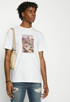 Sortie ❤️ Only & Sons ONSIB REG TEE - T-shirt Imprimé - Bright White 😀 -Boutique Only & Sons 52ba769aa0e046b69026f5f24e1a2b59