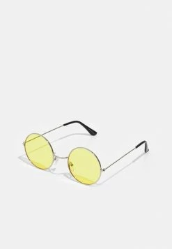 Top 10 🤩 Only & Sons ONSSUNGLASSES ROUND UNISEX - Lunettes De Soleil - Yellow 😀