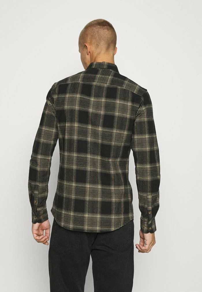 Remise ✨ Only & Sons ONSMAI LIFE STRETCH CHECK SHIRT - Chemise - Black 🎉 3 Remise ✨ Only & Sons ONSMAI LIFE STRETCH CHECK SHIRT - Chemise - Black 🎉 – Image 3