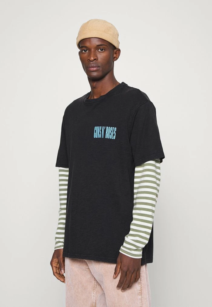 Meilleur prix 👏 Only & Sons ONSGUNSNROSES LIFE TEE - T-shirt Imprimé - Black 💯 4 Meilleur prix 👏 Only & Sons ONSGUNSNROSES LIFE TEE - T-shirt Imprimé - Black 💯 – Image 4