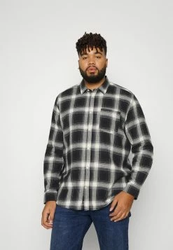 Budget 👍 Only & Sons ONSLUCA LIFE TWILL CHECK - Chemise - Dark Navy ⭐