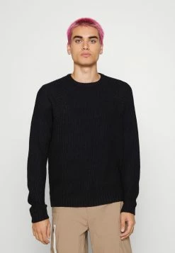 Coupon ⌛ Only & Sons ONSKELVIN CREW NECK - Pullover - Black 😀