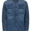 Grosses soldes 🤩 Only & Sons Chemise - Blue Denim ⌛