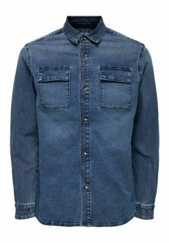 Grosses soldes 🤩 Only & Sons Chemise - Blue Denim ⌛