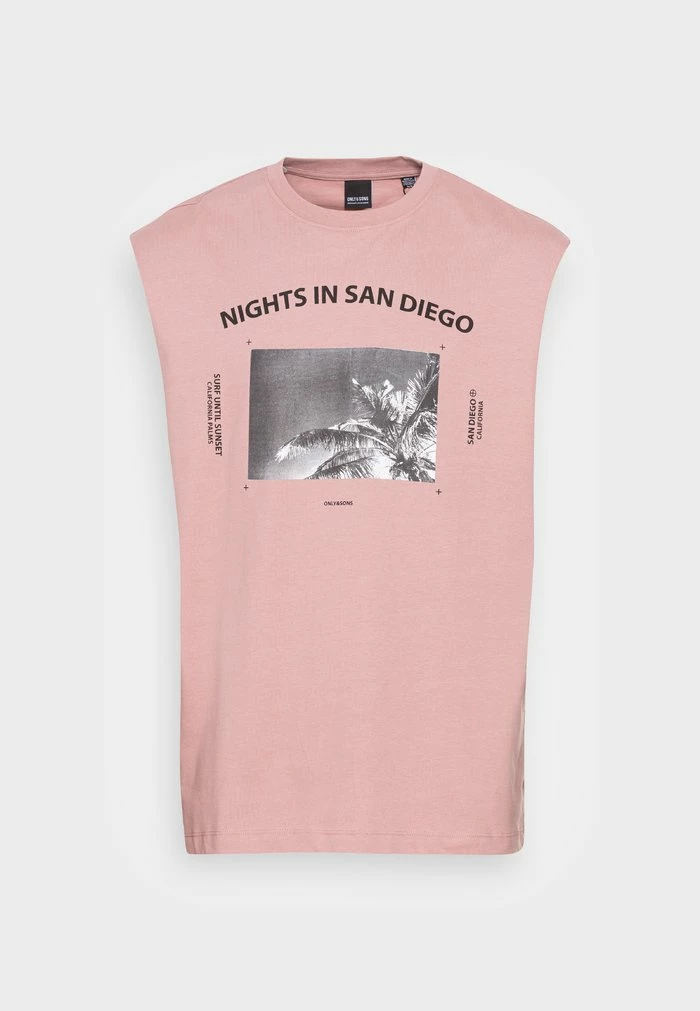 Offres 🎁 Only & Sons ONSGRAYSON RLX - T-shirt Imprimé - Woodrose 👏 4 Offres 🎁 Only & Sons ONSGRAYSON RLX - T-shirt Imprimé - Woodrose 👏 – Image 4