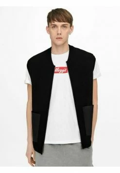 Tout neuf 🎁 Only & Sons Veste Sans Manches - Black ⌛ -Boutique Only & Sons 597b508f620d4f59a08507bcc910aa53
