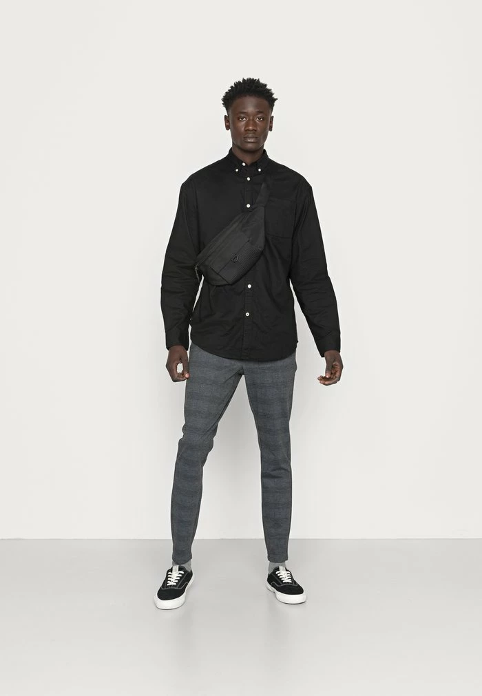 Vente flash ⌛ Only & Sons ONSMARK NEW CHECK PANT - Chino - Grey 🧨 2 Vente flash ⌛ Only & Sons ONSMARK NEW CHECK PANT - Chino - Grey 🧨 – Image 2