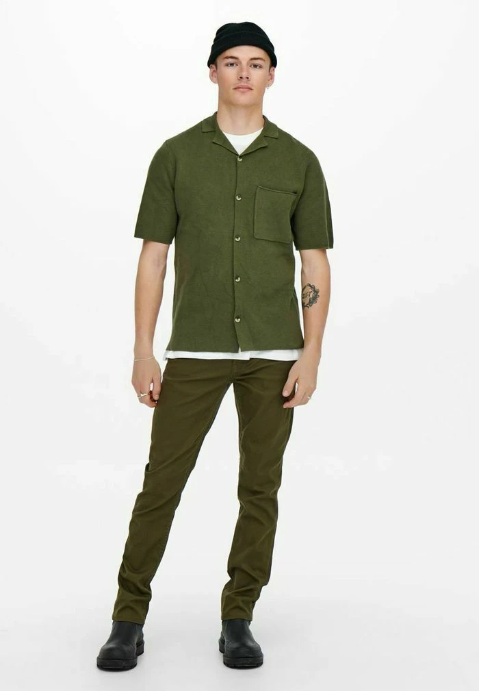 Coupon 🎉 Only & Sons Chemise - Olive Night ✨ 2 Coupon 🎉 Only & Sons Chemise - Olive Night ✨ – Image 2