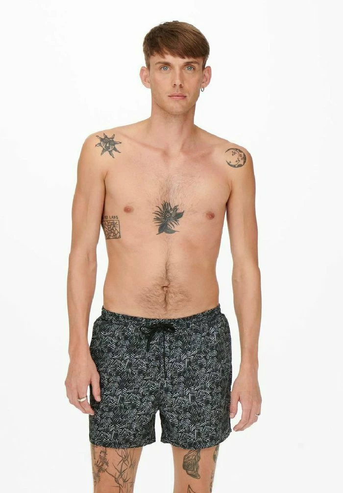 Meilleure vente 🌟 Only & Sons Short De Bain - Black ✨ 1 Meilleure vente 🌟 Only & Sons Short De Bain - Black ✨