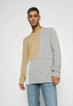 Nouveau 🎉 Only & Sons ONSWILD BLOCKING - Pullover - Incense 🌟