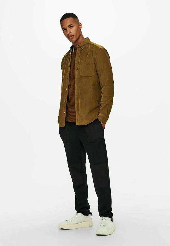 Bon marché 😀 Only & Sons Chemise - Monks Robe 👍 2 Bon marché 😀 Only & Sons Chemise - Monks Robe 👍 – Image 2