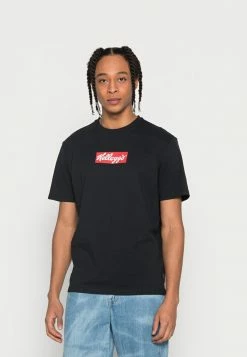 Nouveau 🎁 Only & Sons ONSKELLOGGS LOGO TEE UNISEX - T-shirt Imprimé - Black ⌛