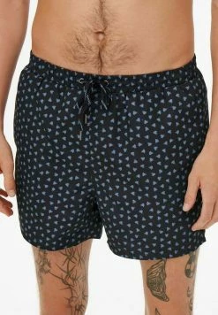 Sortie 😍 Only & Sons Short De Bain - Dark Navy 🧨