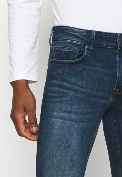 Le moins cher 💯 Only & Sons ONSWARP LIFE - Jean Slim - Blue Denim 🔔 -Boutique Only & Sons 603fc05231f242b29bbdeaad2fd6650b
