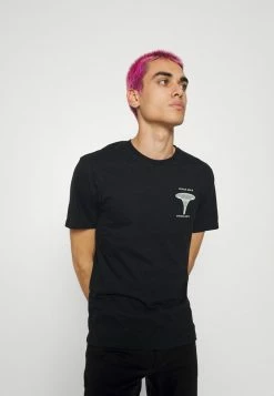 Grosses soldes 🔥 Only & Sons ONSOTTO LIFE TEE - T-shirt Imprimé - Black ⭐