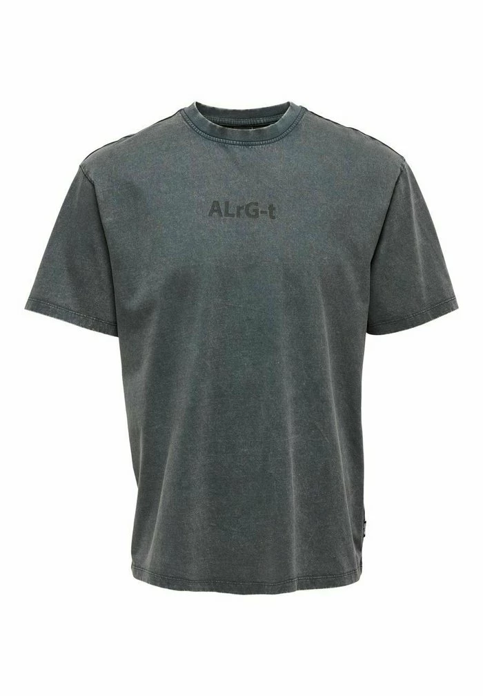 Top 10 🌟 Only & Sons T-shirt Imprimé - Grey Pinstripe ✨ 1 Top 10 🌟 Only & Sons T-shirt Imprimé - Grey Pinstripe ✨