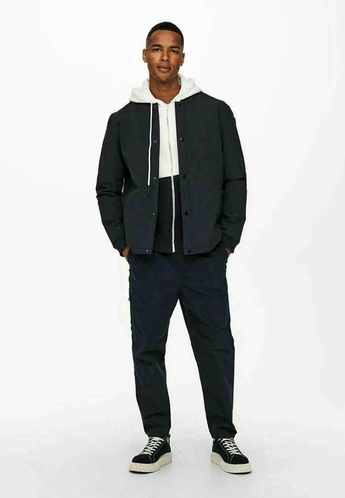 Tout neuf ⭐ Only & Sons Blouson Bomber - Dark Navy 🎁 2 Tout neuf ⭐ Only & Sons Blouson Bomber - Dark Navy 🎁 – Image 2