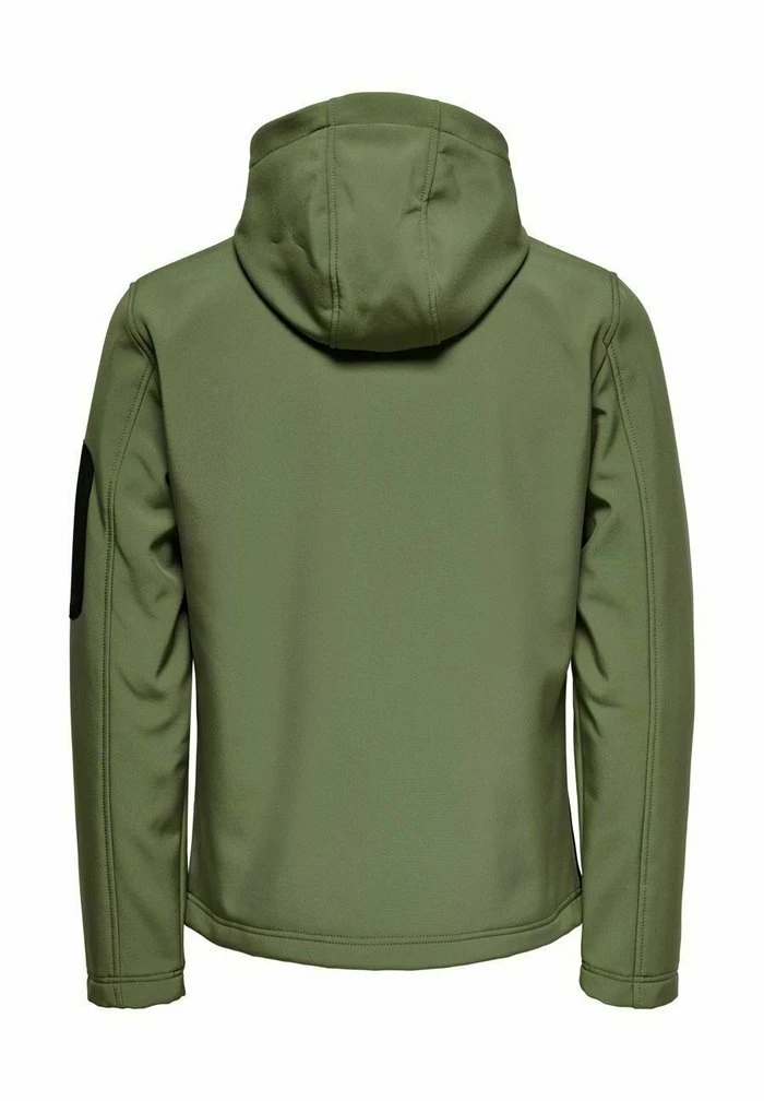 Offres 🔔 Only & Sons Sweat à Capuche Zippé - Olive Night ✔️ 6 Offres 🔔 Only & Sons Sweat à Capuche Zippé - Olive Night ✔️ – Image 6