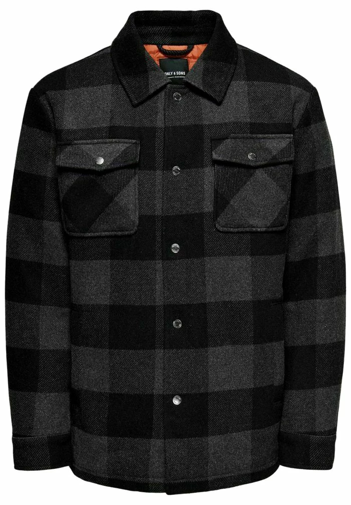 Bon marché 👍 Only & Sons Veste Légère - Black 🔥 4 Bon marché 👍 Only & Sons Veste Légère - Black 🔥 – Image 4