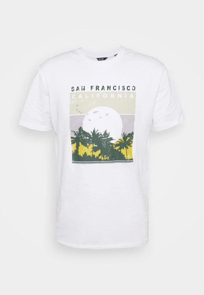 Meilleure affaire 💯 Only & Sons ONSANTHONY LIFE TEE - T-shirt Imprimé - White/san Francisco 🔥 5 Meilleure affaire 💯 Only & Sons ONSANTHONY LIFE TEE - T-shirt Imprimé - White/san Francisco 🔥 – Image 5