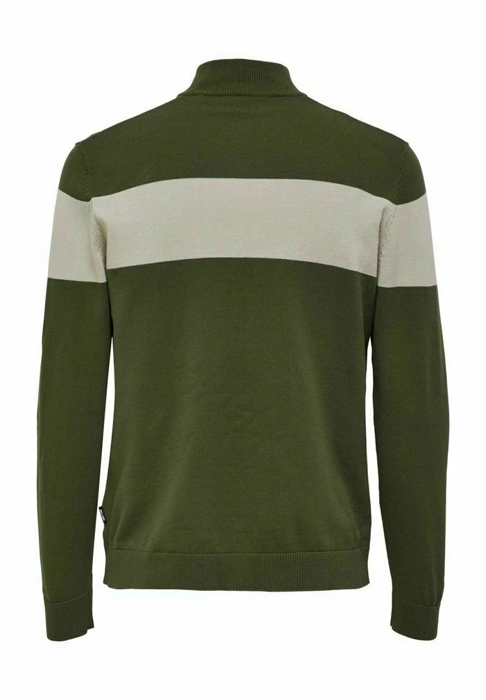 Bon marché 🛒 Only & Sons ONSDON - Pullover - Olive Night 👍 2 Bon marché 🛒 Only & Sons ONSDON - Pullover - Olive Night 👍 – Image 2