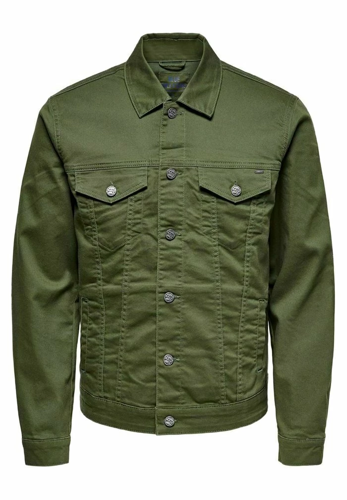 Meilleur prix 🧨 Only & Sons Veste En Jean - Olive Night 🎉 7 Meilleur prix 🧨 Only & Sons Veste En Jean - Olive Night 🎉 – Image 7