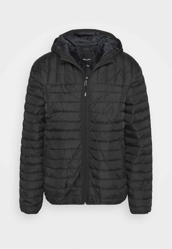 Meilleure vente ❤️ Only & Sons ONSPAUL QUILTED HOOD JACKET - Veste Mi-saison - Black ❤️ 5 Meilleure vente ❤️ Only & Sons ONSPAUL QUILTED HOOD JACKET - Veste Mi-saison - Black ❤️ – Image 5