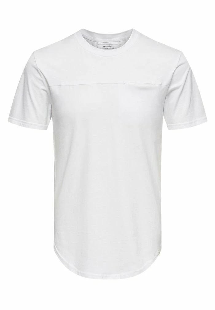 Bon marché ✔️ Only & Sons ONSDASH LIFE LONGY - T-shirt Basique - White 🧨 1 Bon marché ✔️ Only & Sons ONSDASH LIFE LONGY - T-shirt Basique - White 🧨