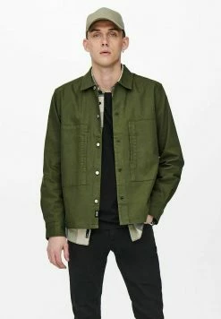 De gros 👏 Only & Sons WORKWEAR- - Chemise - Olive Night ✔️